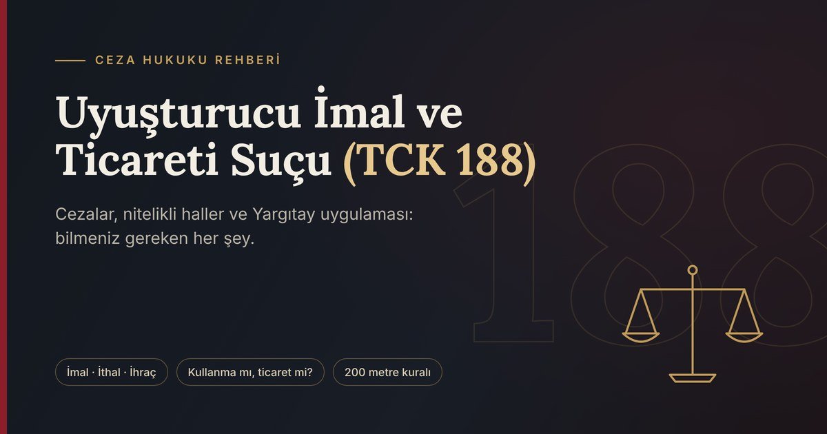 kullanmak için uyuşturucu bulundurma Uyuşturucu ticareti